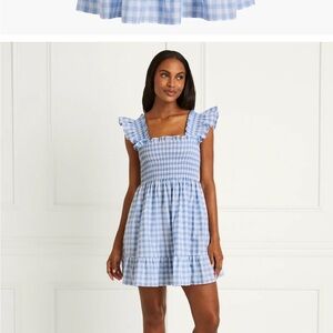 Hill House elizabeth blue gingham
